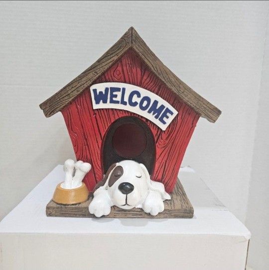 Spoontiques Decorative Bird House - Dog House Yard Birdhouse NIB