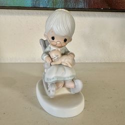 Precious Moments Jonathan And David The Purrfect Grandma Figurine 
