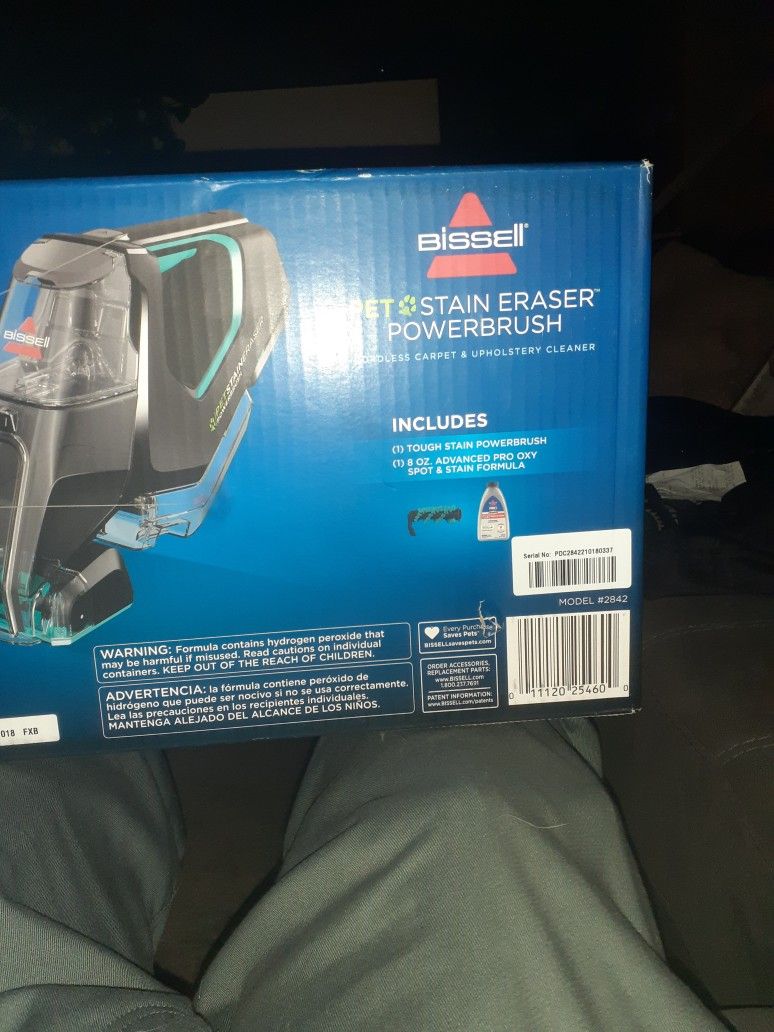Bissell Pet Stain Eraser Powerbrush