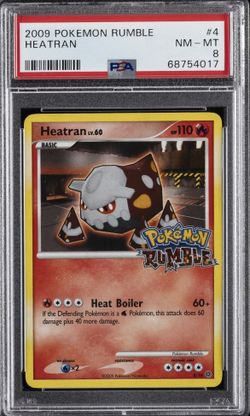Pokemon Heatran PSA 8