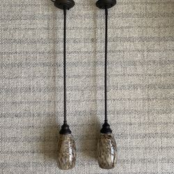 Pair Of Pendant Lights