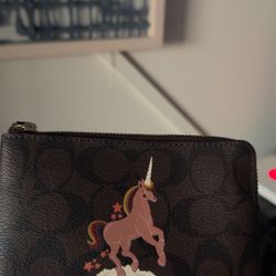Unicorn Coach wallet