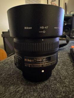 Nikon AF-S FX NIKKOR 50mm f/1.4G Lens with Auto Focus