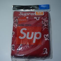 Supreme Red Bandana Boxers