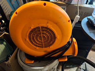 Yellow Electric Air Blower Fan