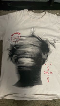 Travis Scott tee size small