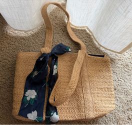 Straw Beach Bag/Purse
