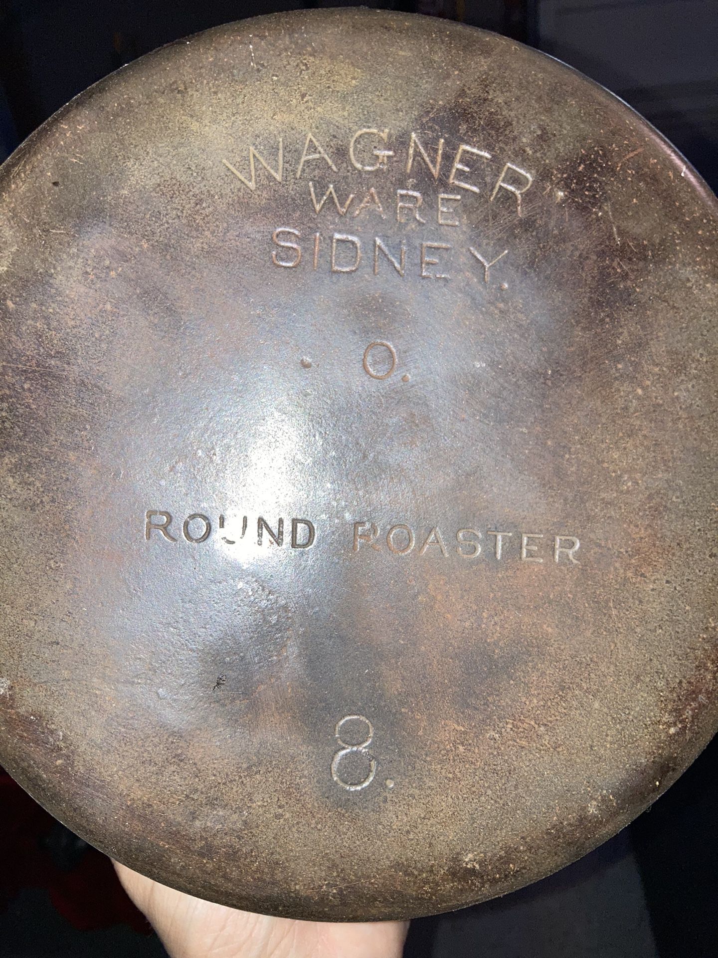 Wagner Cast Iron Round Roaster