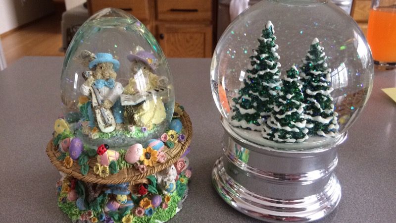 Snow globes