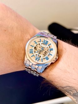 Bulova Automatic Skeleton Dial Watch