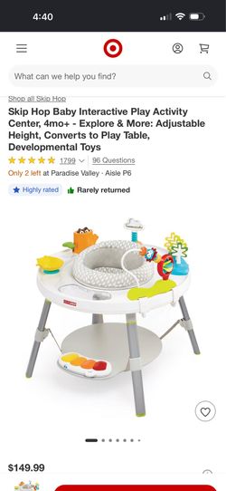 Skip n Hop Explore & More Baby Activity Center
