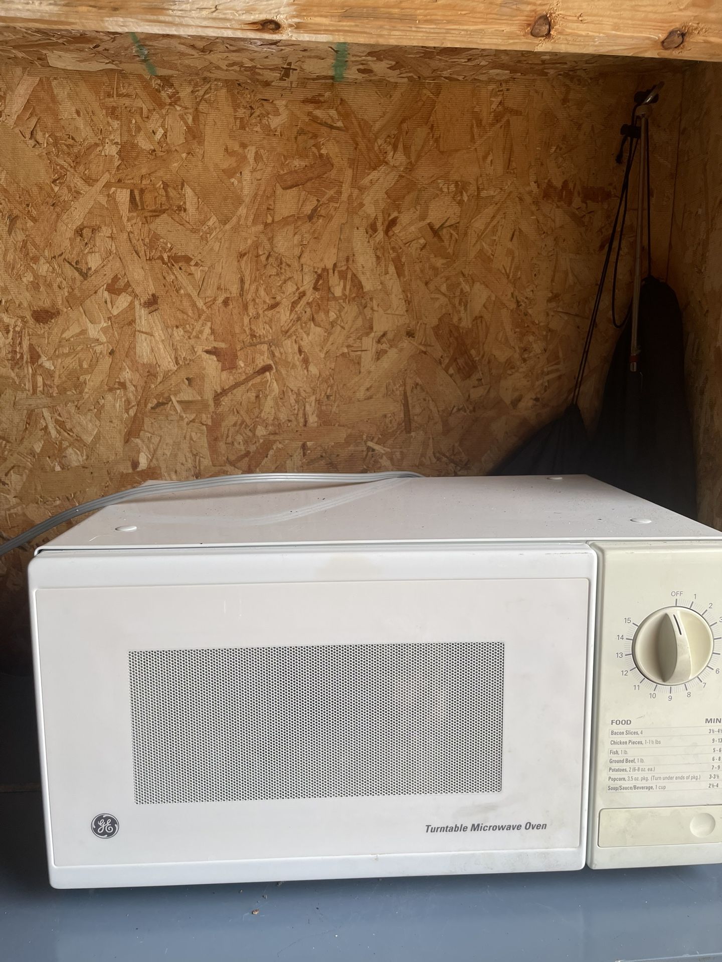 Microwave In Working Conditions And Clean
