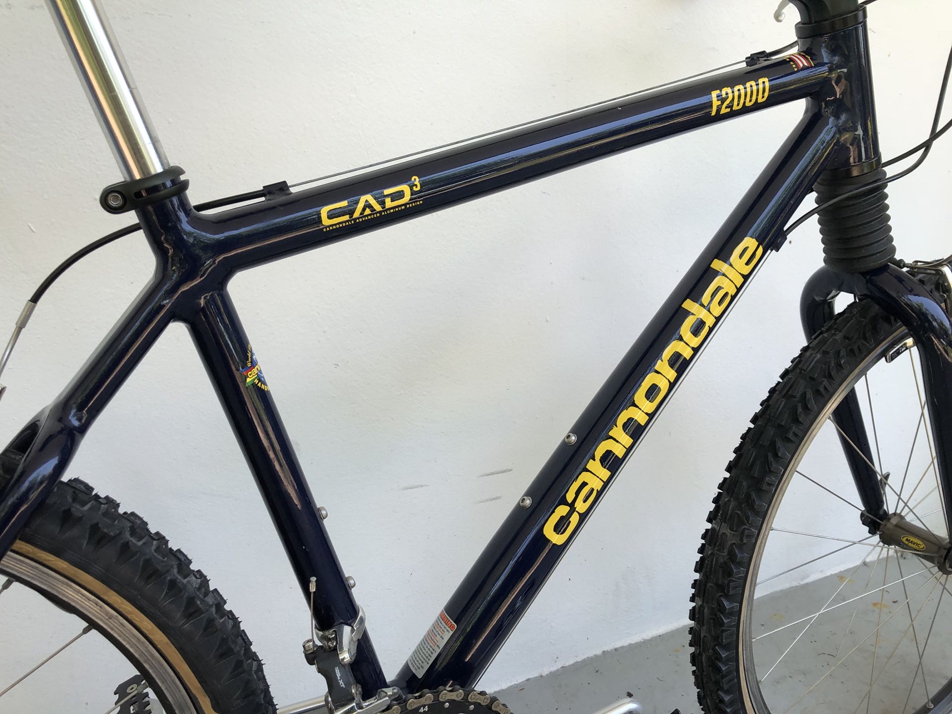 1998 Cannondale F2000 Caad3 Vintage Mountain Bike for Sale in 