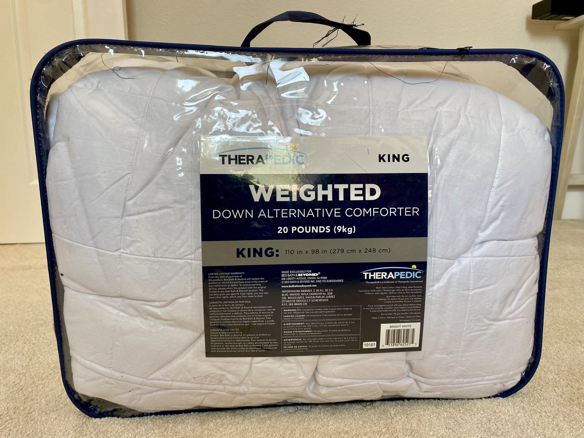 Weighted Down Alternative Comforter
