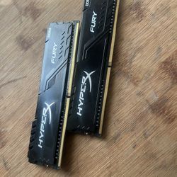 Hyper X Fury Ram 8gb (4gbx2)
