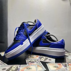 Brand New Jordan Elevate Lows. “Hyper Royal Black”, Blue