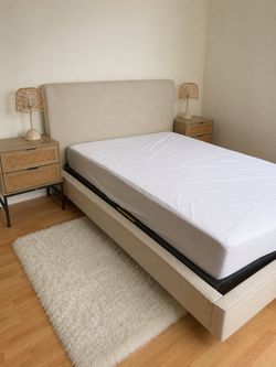 Cama full y colchón