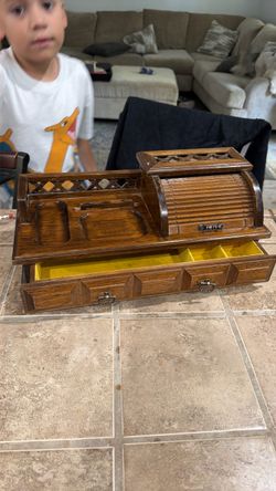 Antique jewelry box