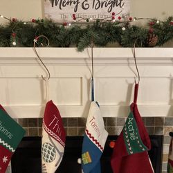 Bronze Stocking Hooks 