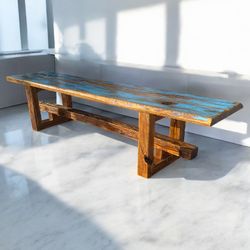 Indoor/outdoor Dining Benches And Entry Way Benches Made To Order