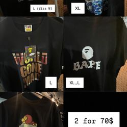 1:1 Bape Tee Shirts 