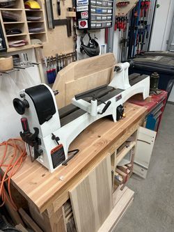 Jet 12-21 lathe with extension plus extras