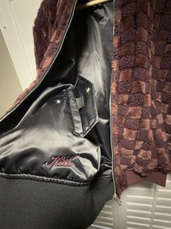 2025 Kith Reversible Faux Fur Avery Bomber 'Magma' - Medium