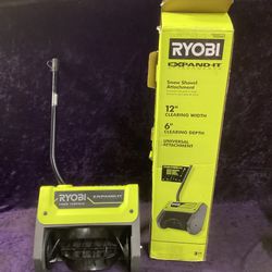 🛠🧰RYOBI Expand-It 12” Snow Shovel Attachment-LIGHTLY USED!(Attachment-Only)-$90!🧰🛠