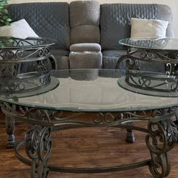 Real Nice Coffee Table And End Tables 