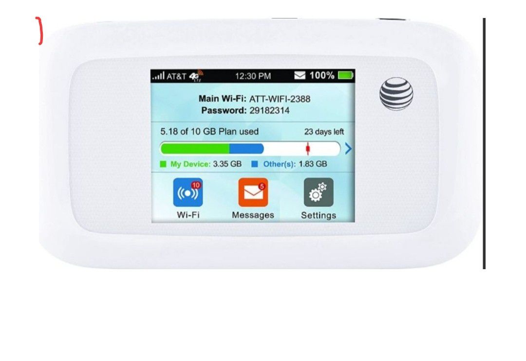 ZTE Velocity | Mobile Wifi Hotspot 4G LTE Router MF923 | Up To 150Mbps Download Speed | WiFi Connect Up To 10 Devices | Create A WLAN Anywhere | GSM U
