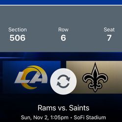 Rams Vs Saints 