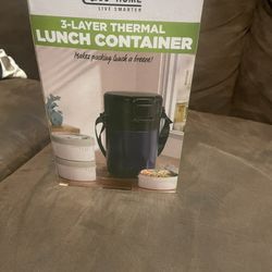 3-layer thermal Lunch Container