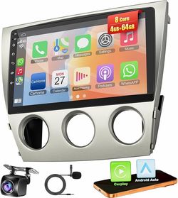 Car Stereo Radio Toyota Camry 2006-2011, Wireless CarPlay Android Auto, 10.2” Touch Screen Head Units, Backup Camera