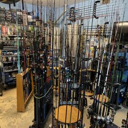 Weekend Fishing Sale Murrieta Area. Tons If Rods Reels And Tackle. 