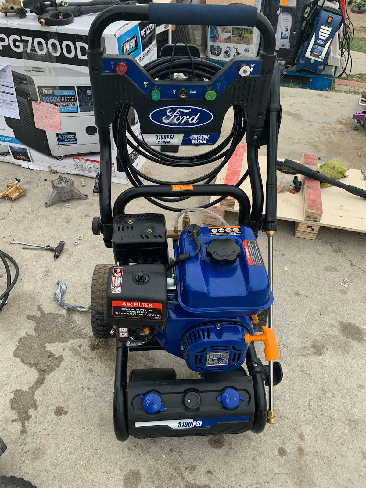 3100 psi ford Pressure washer