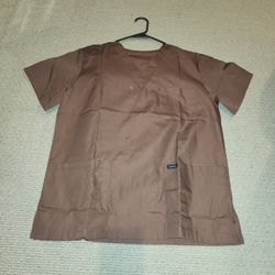 Dagacci Scrubs Brown, Medium 