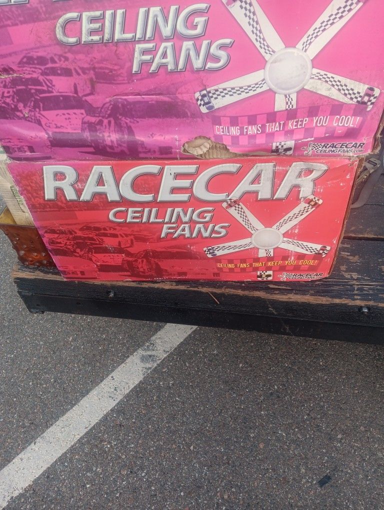 Race Car Celling Fan