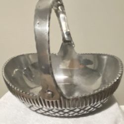 Pewter basket