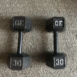 30 lb dumbbells 