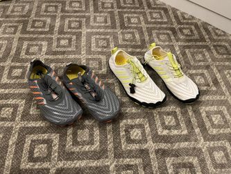 2 Pairs Of Water Shoes (like New) - Size 6.5 And 7