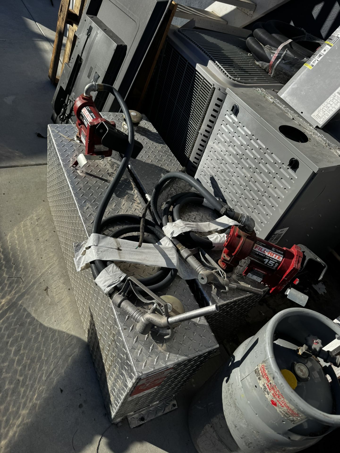 External Fuel Tanks Diesel WITH PUMP