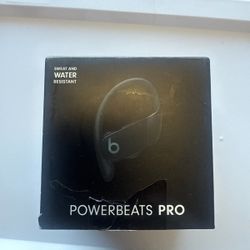 Powerbeats Pro – Black (Brand New, Sealed Box) – $150