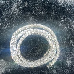  Moissanite Tennis Chain