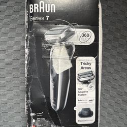 Braun Series 7 7020s Flex Electric Razor For Men With Precision Trimmer