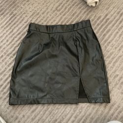 Leather Skirt
