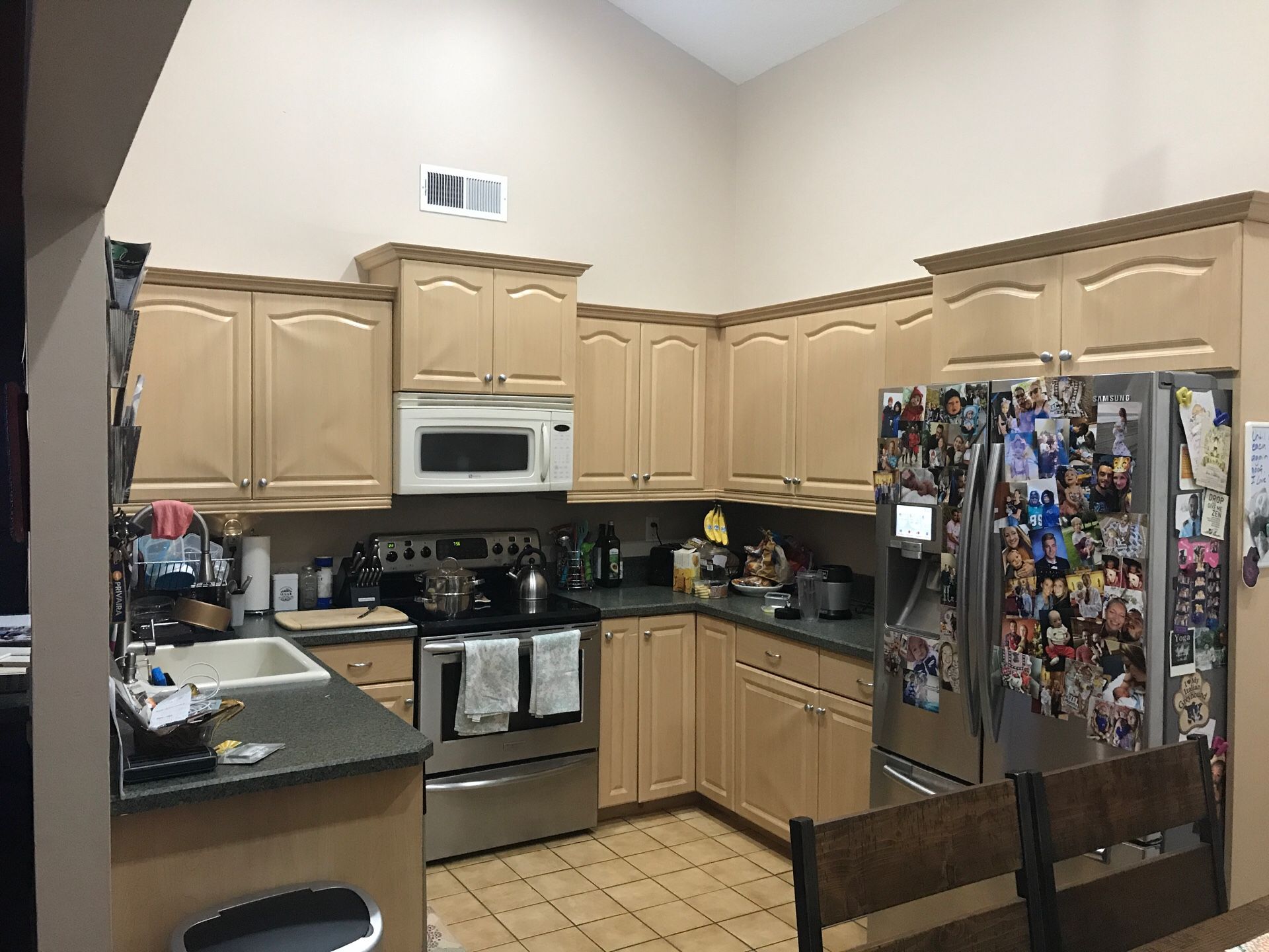 Kitchen cabinets