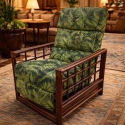 Rattan Recliner 