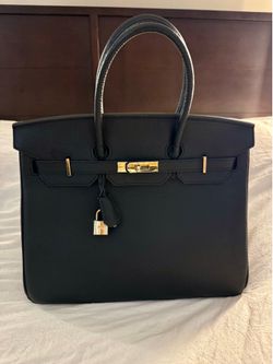 H Birkin 35cm Black