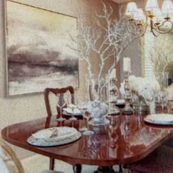 Solid Mahogany Table 