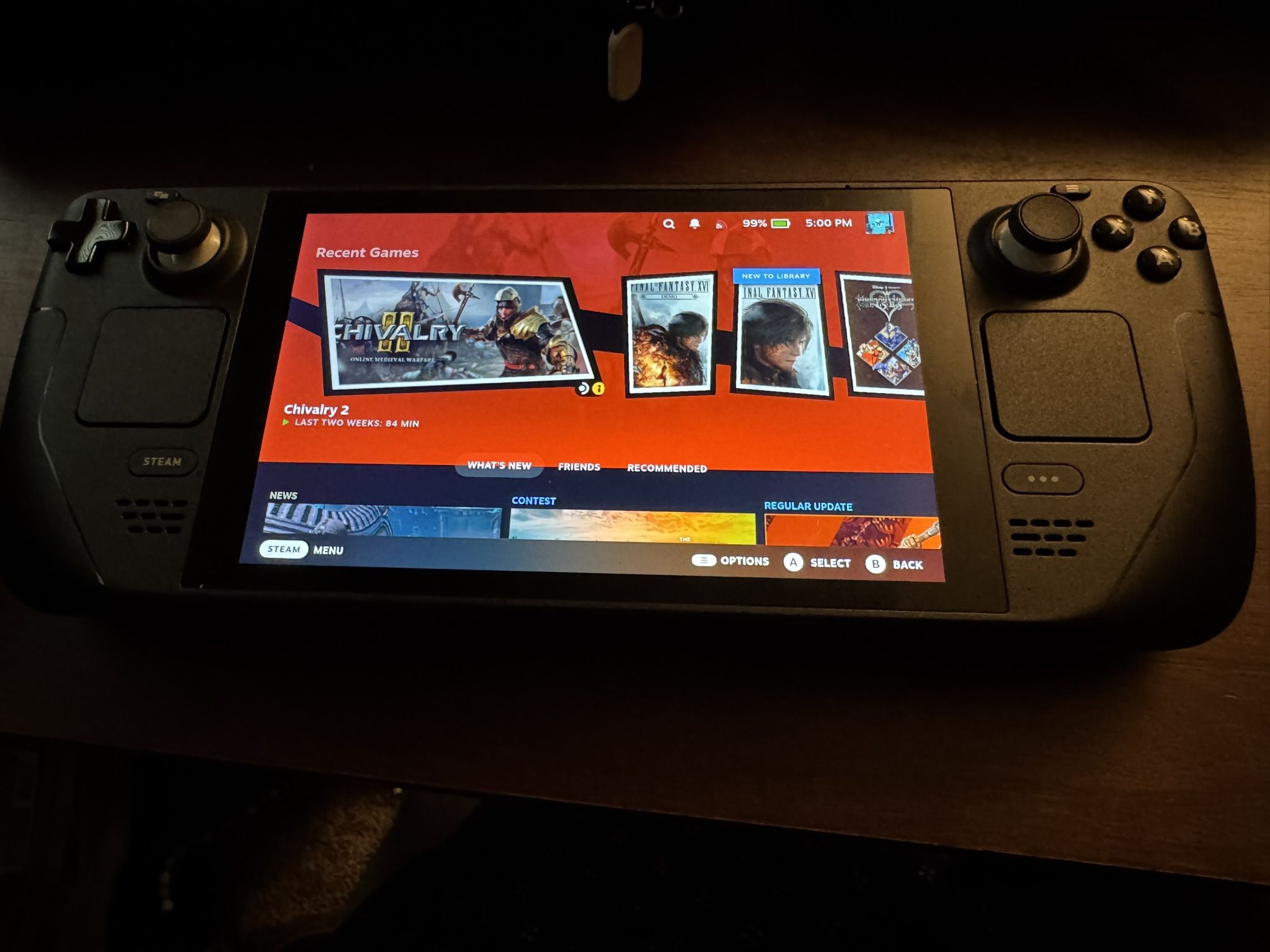 Steam deck with 256GB, Case and Charger And Dock.